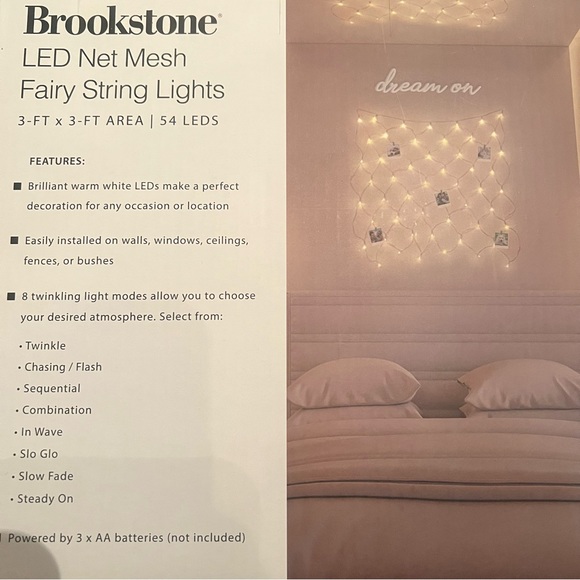 Brookstone LED Fairy String Lights - Picture 3 of 5